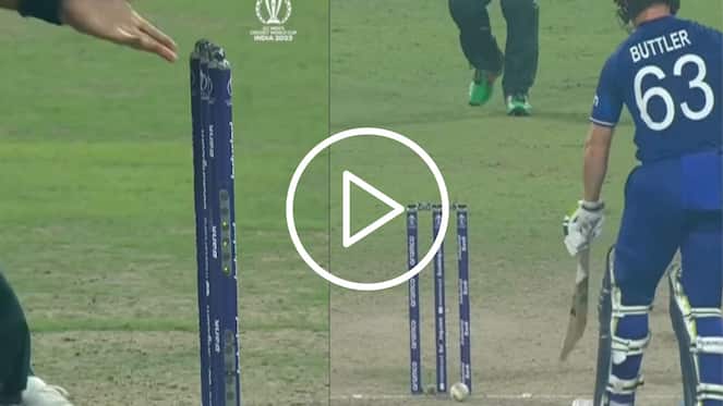 [Watch] Mohammad Wasim Jr. Takes 'Hilarious Revenge' On Buttler After Bails Malfunction